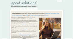 Desktop Screenshot of goodsolutions.beabondgrrl.com